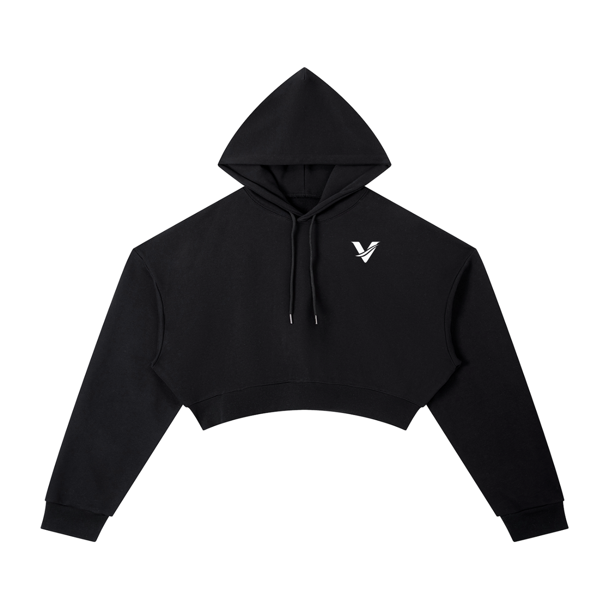 Sweat à capuche court | Veyrit